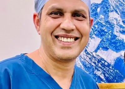 Dental surgeon smiling at Abhirachna Dental clinic